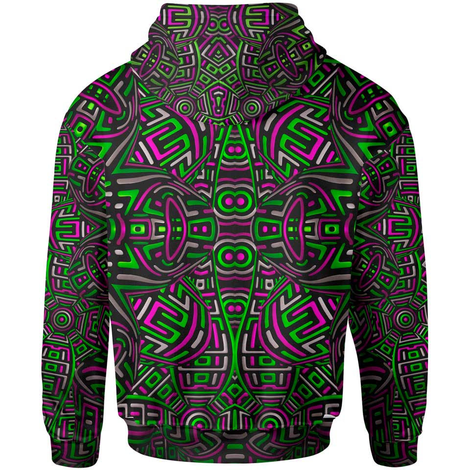 Kaleidoscope Zip Hoodie