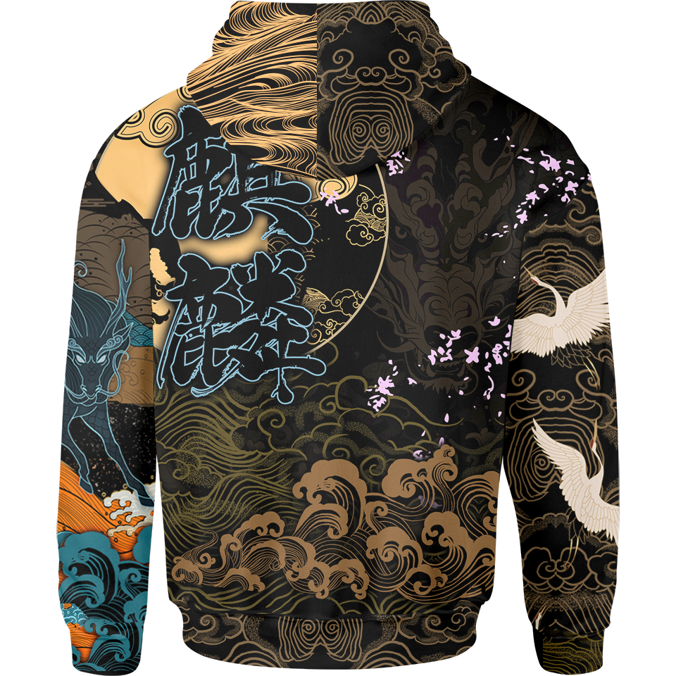 Kirin Zip Hoodie