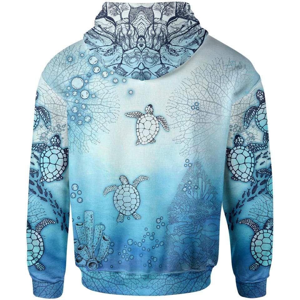 Ocean Life Zip Hoodie