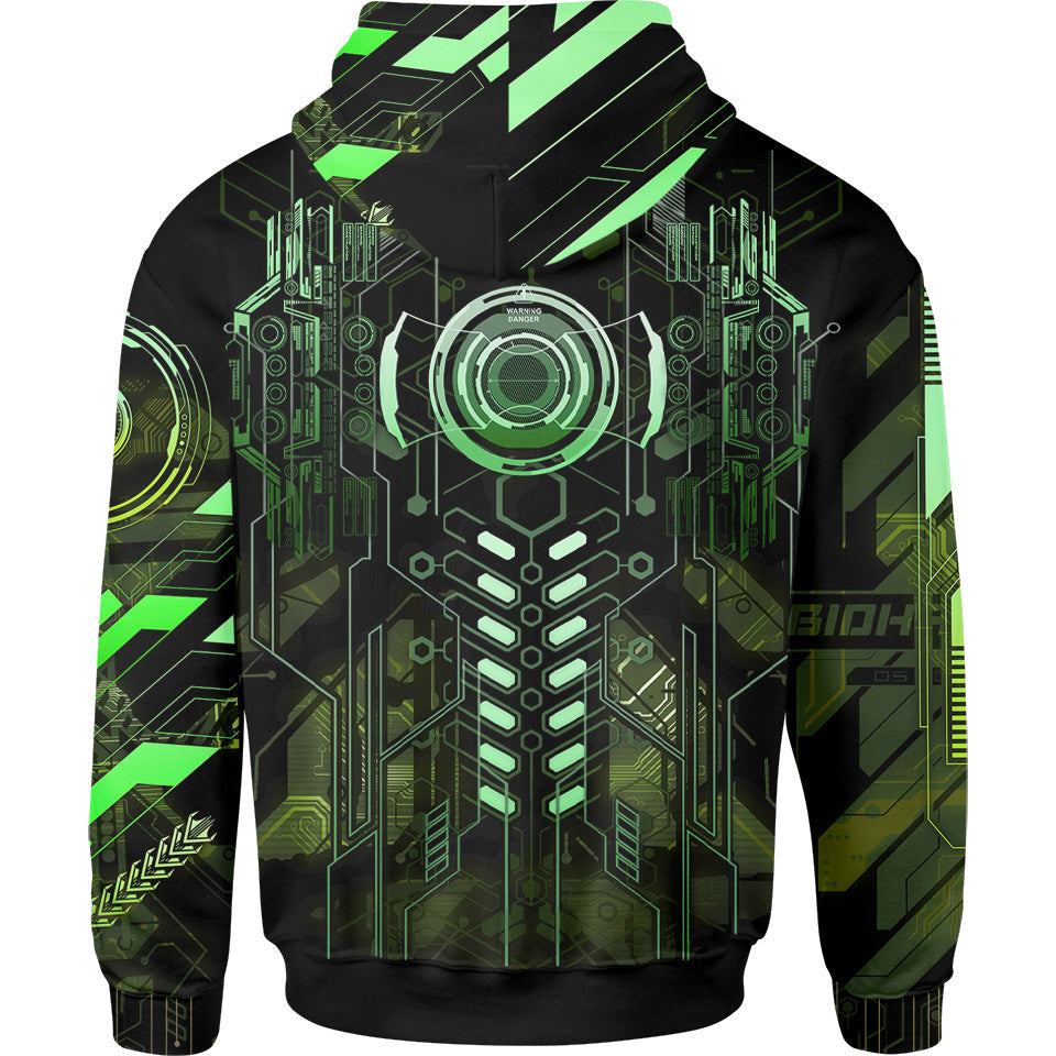 Protocol Zero Zip Hoodie - Biocore Edition