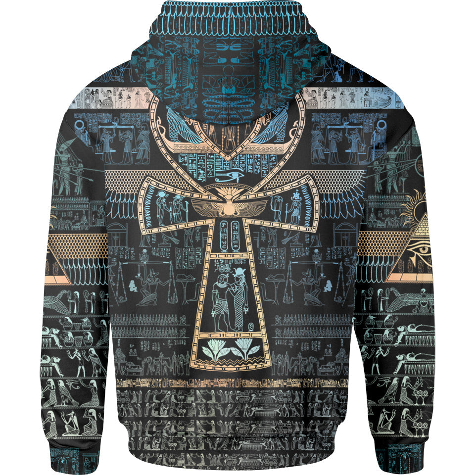 Queen Aset Zip Hoodie