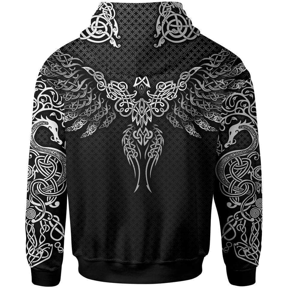 Ravens of Midgard Zip Hoodie