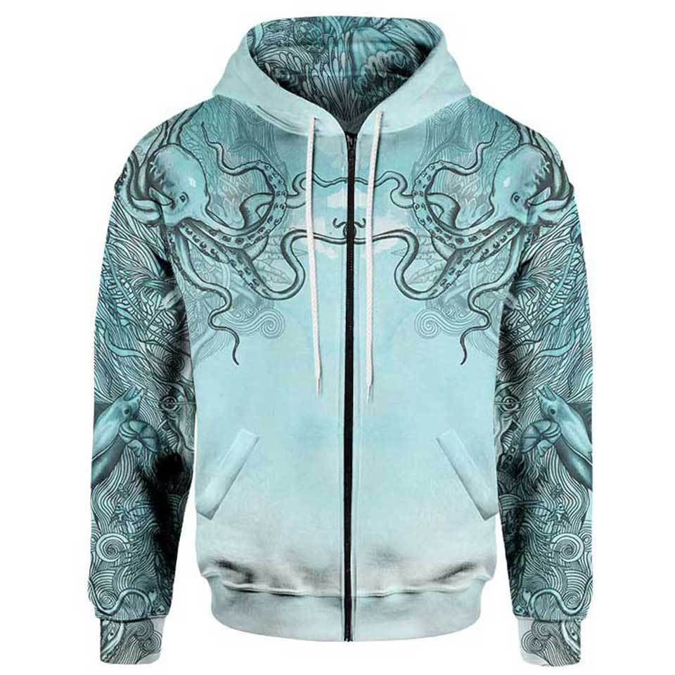 Oceanic Zip Hoodie