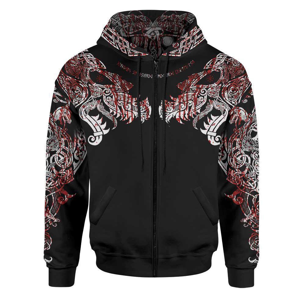 Ragnarök Zip Hoodie-Limited