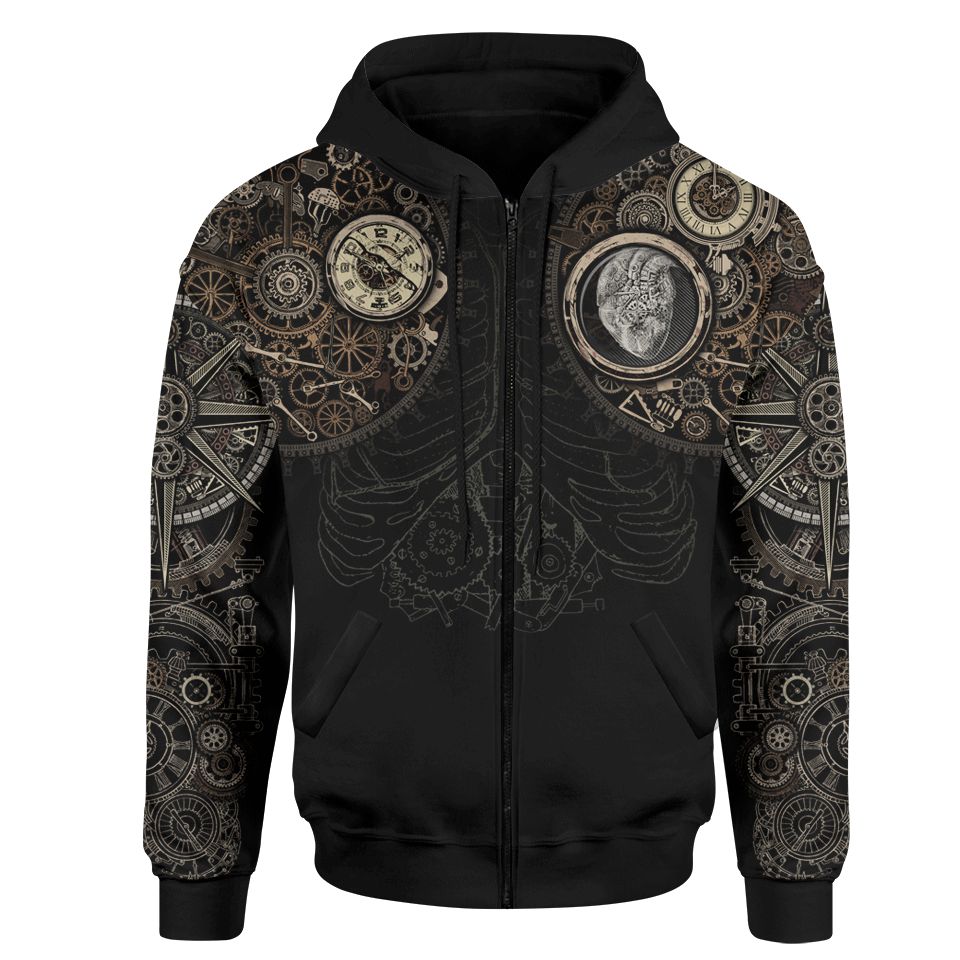 Steampunk Zip Hoodie