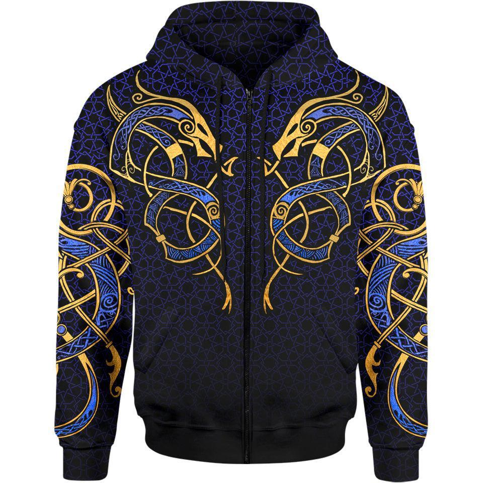 The Great Serpent Zip Hoodie