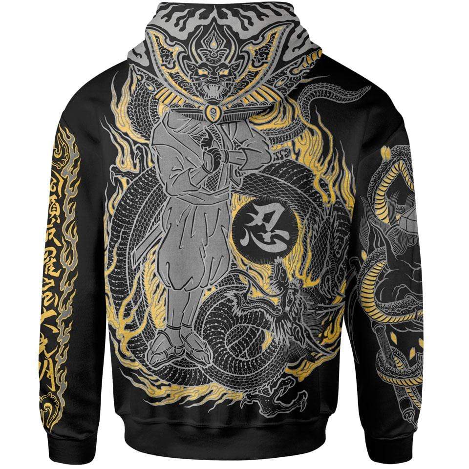 Shinobi Zip Hoodie