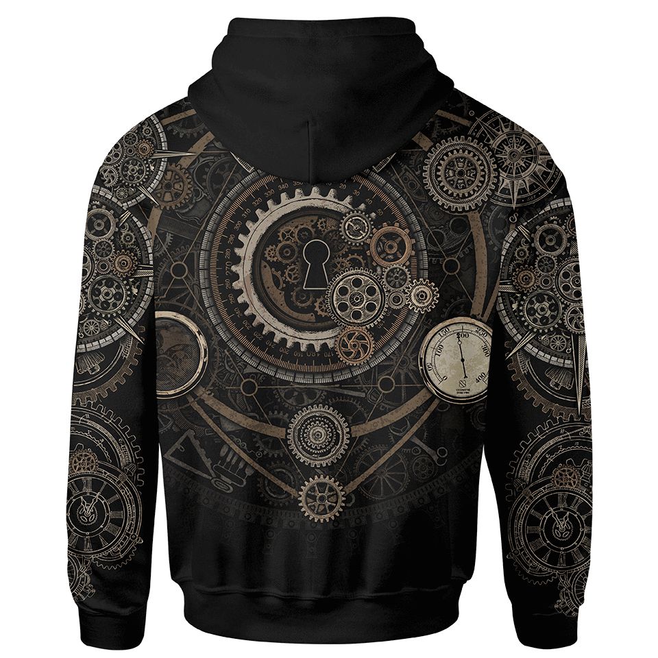 Steampunk Zip Hoodie