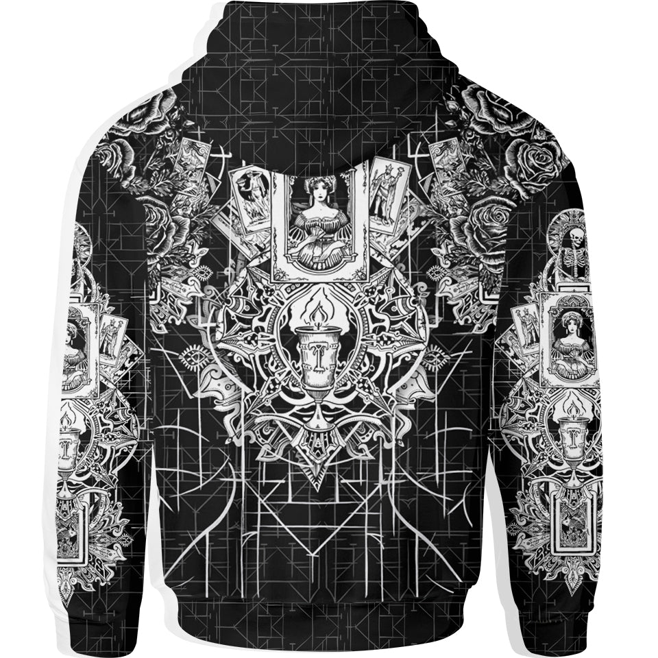 Tarot Zip Hoodie