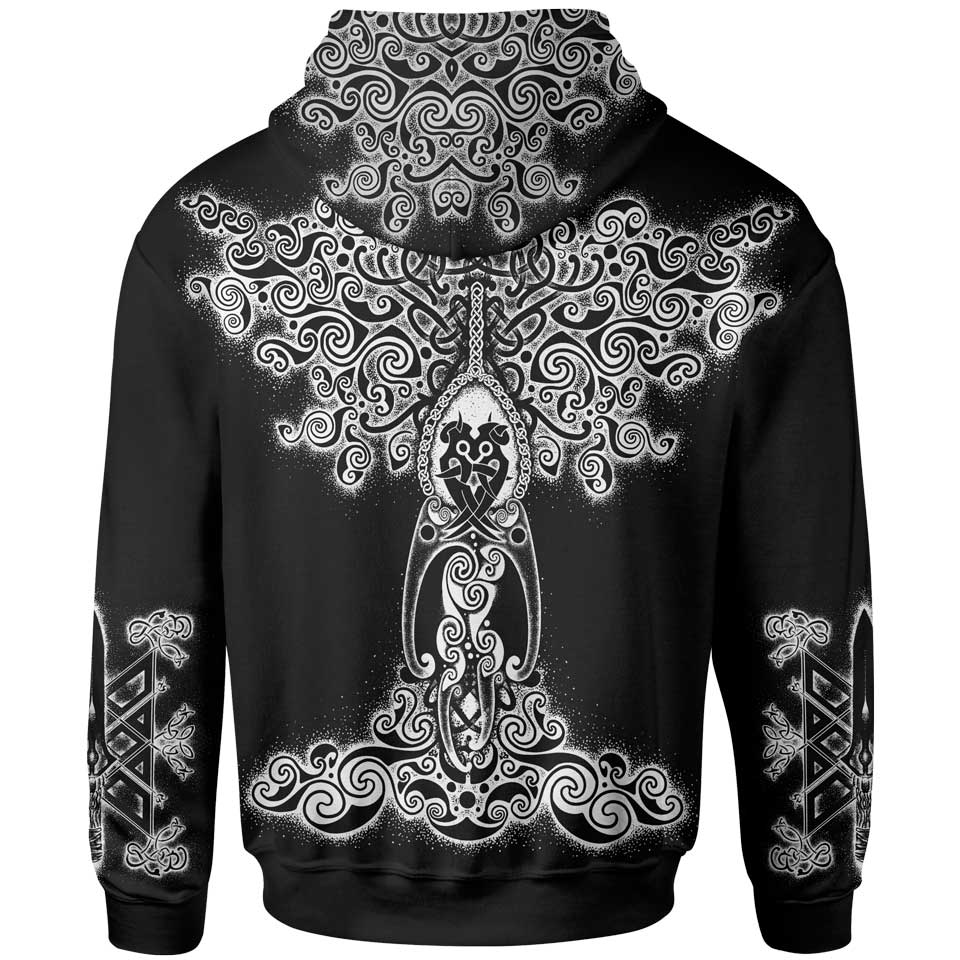 Tree of Wisdom Zip Hoodie