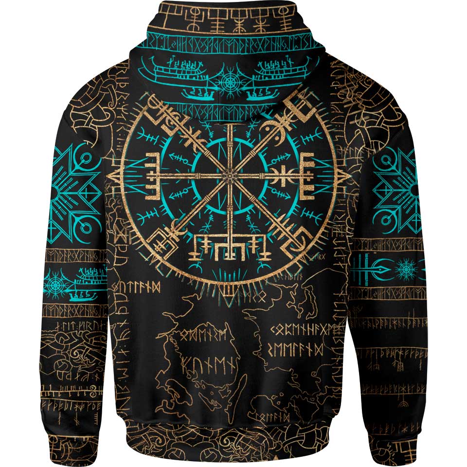 Vegvisir Zip Hoodie - Limited