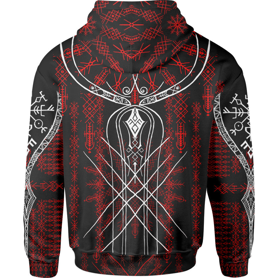 Web of Fate Zip Hoodie